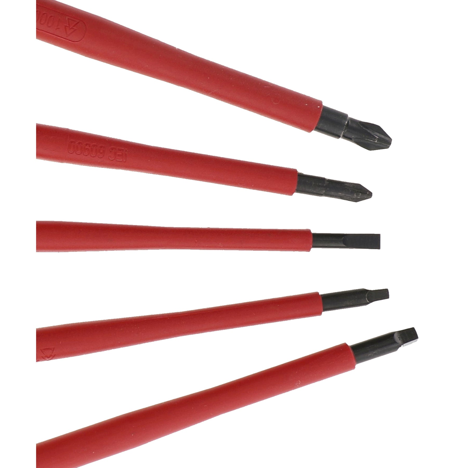 5 Piece Insulated SoftFinish Screwdriver Set